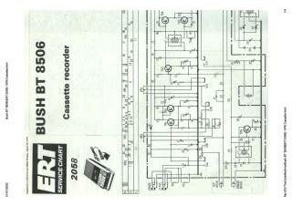 Bush BT 8506 schematic circuit diagram
